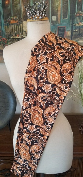 Gold paisley leggings - Picture 1 of 3